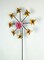 Metal Bugs Flower Kinetic Wind Spinner Garden Stake Outdoor Yard Decor Lawn Art